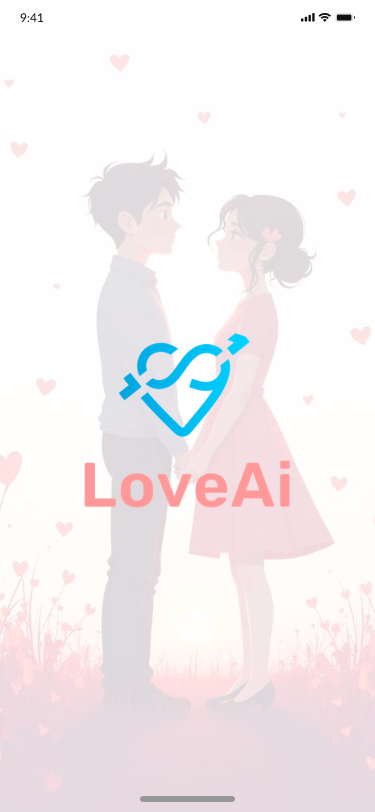 Welcome Screen - LoveAI